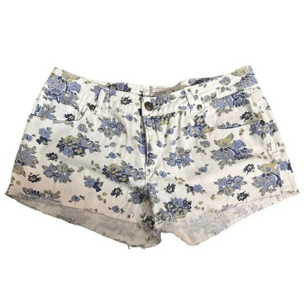 Adam Levine Blue Floral Shorts Size 7/8